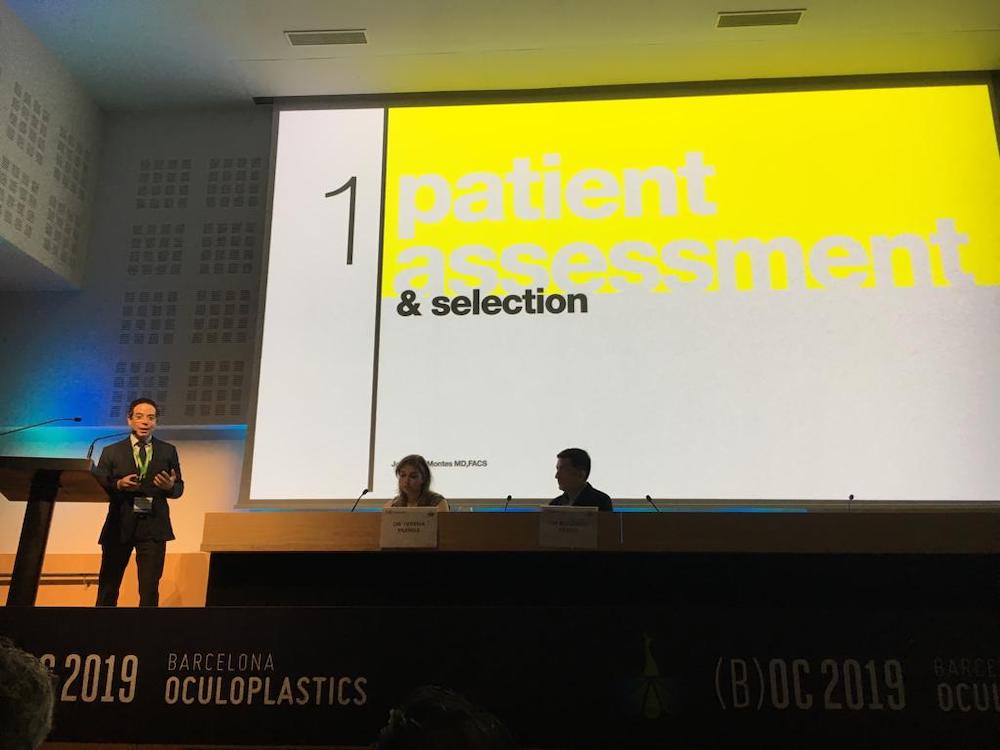 barcelona oculoplastics 2019 conferencias dr montes 9